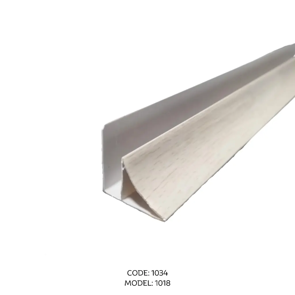 Pvc ceiling side border 8mmx5.8mtr - 1018