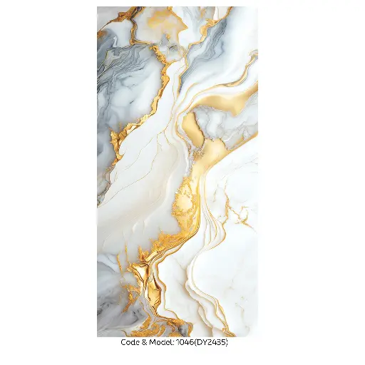 [1046] PVC UV Marble sheet 1220x2800mm (4ftx9ft) 3mm - 1046