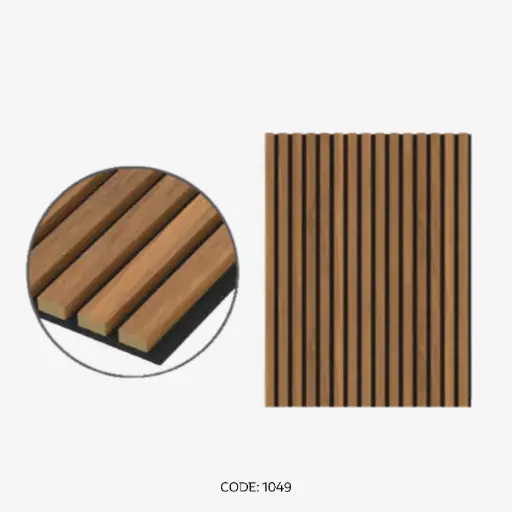 [1049] PVC Acoustic panel 21x320x2900mm - H363