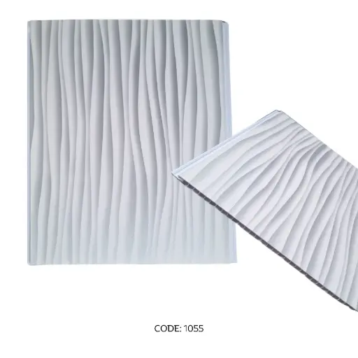 [1055] Pvc ceiling 8mm x 1ft x 19 ft  - 1055