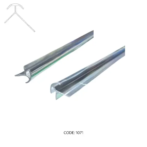 [1071] Aluminum Outer Corner channel 2950mm (9.5ft)  Silver