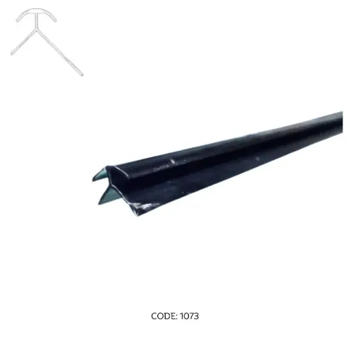 [1073] Aluminum Outer Corner channel 2950mm (9.5ft) Black
