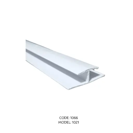 [1066] PVC Ceiling Joint border White 1066 (1021) 19ft 