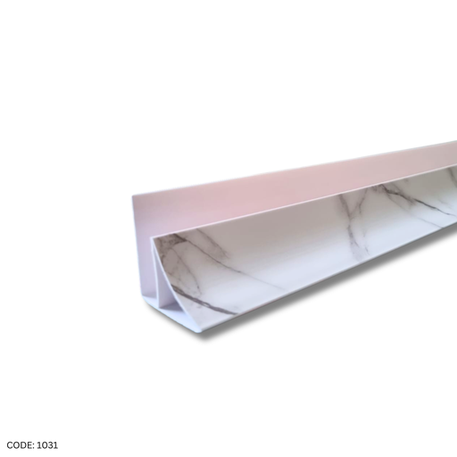[1031] Pvc ceiling side border 8mmx5.8mtr - 1013