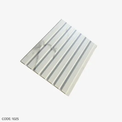 [1025] WPC wall panel 200x10x2900mm 1025 White